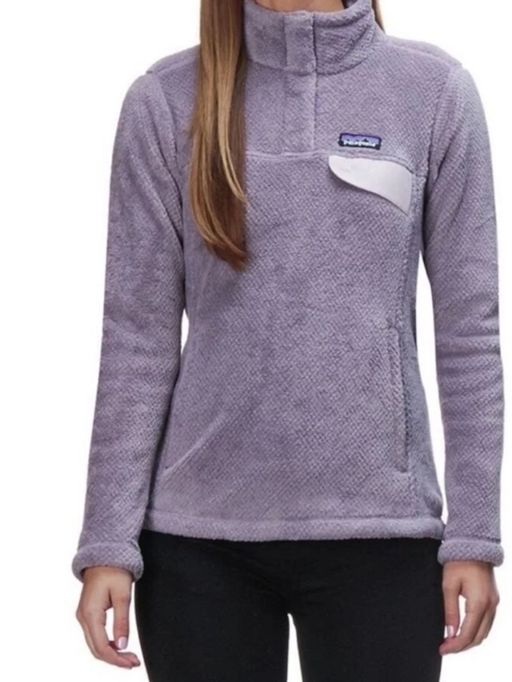 Patagonia lavanda Fleece Pullover